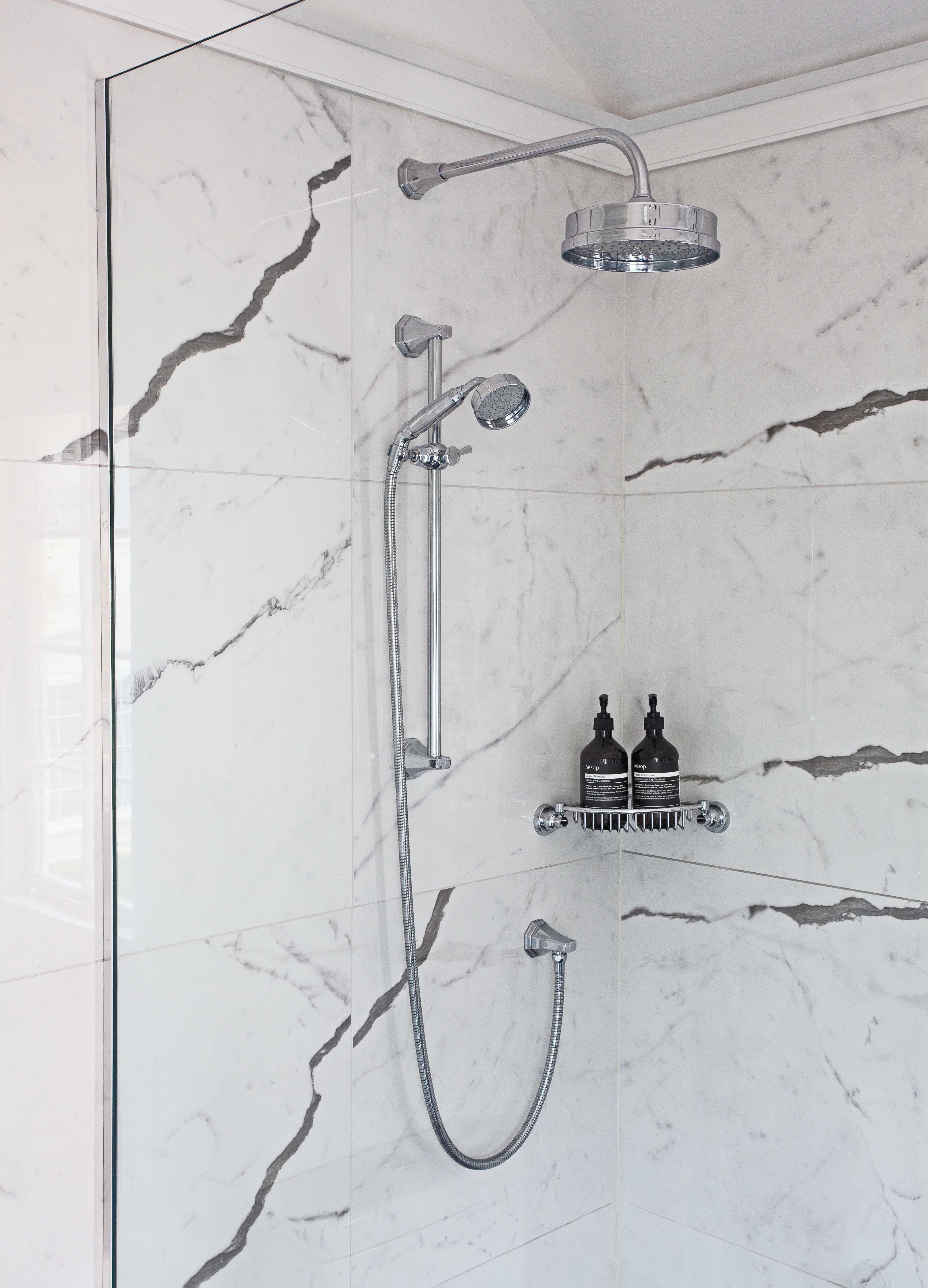 Deco 410mm Overhead Shower Arm - Chrome