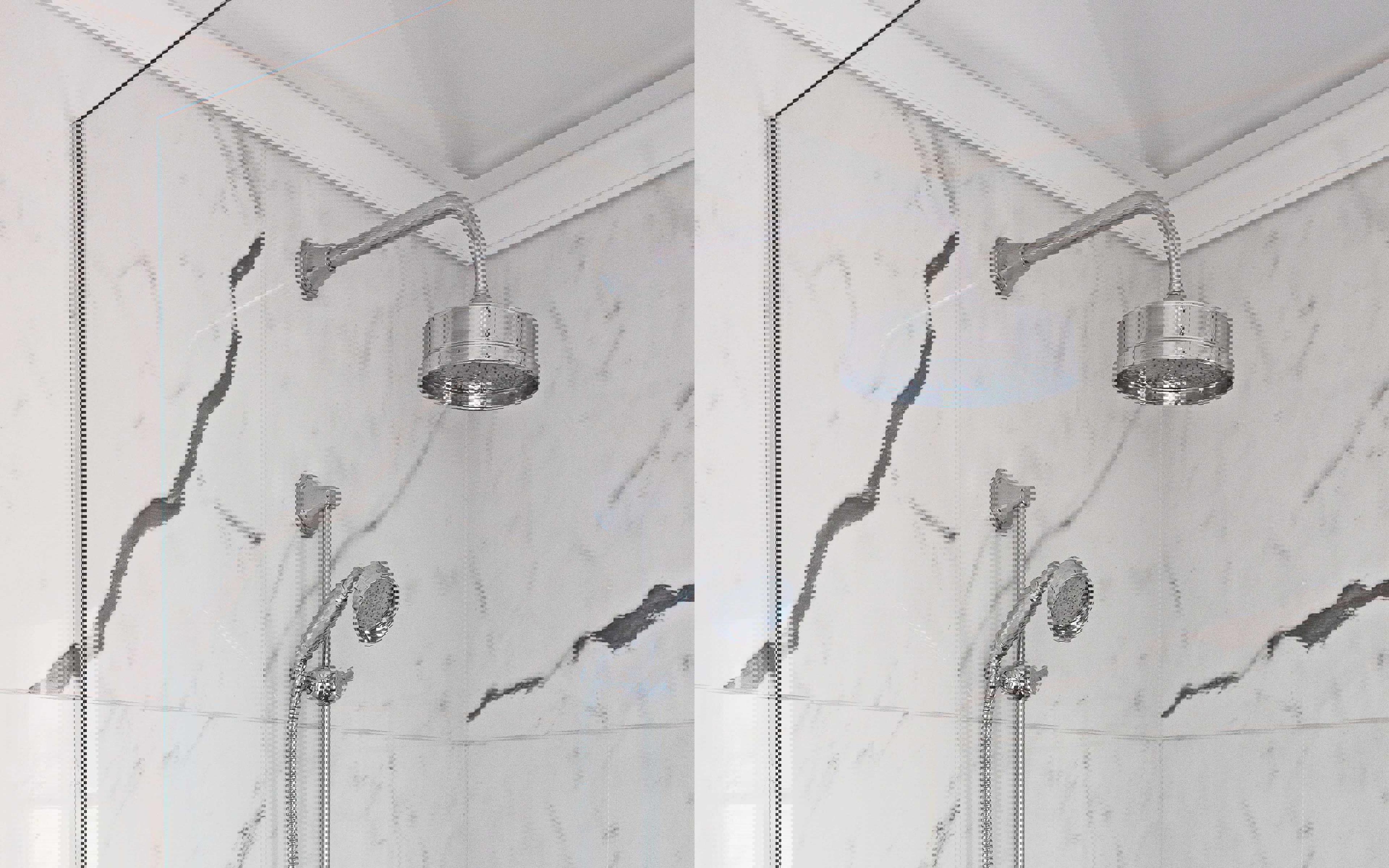 Deco 8" Easy Clean Shower Rose - Chrome