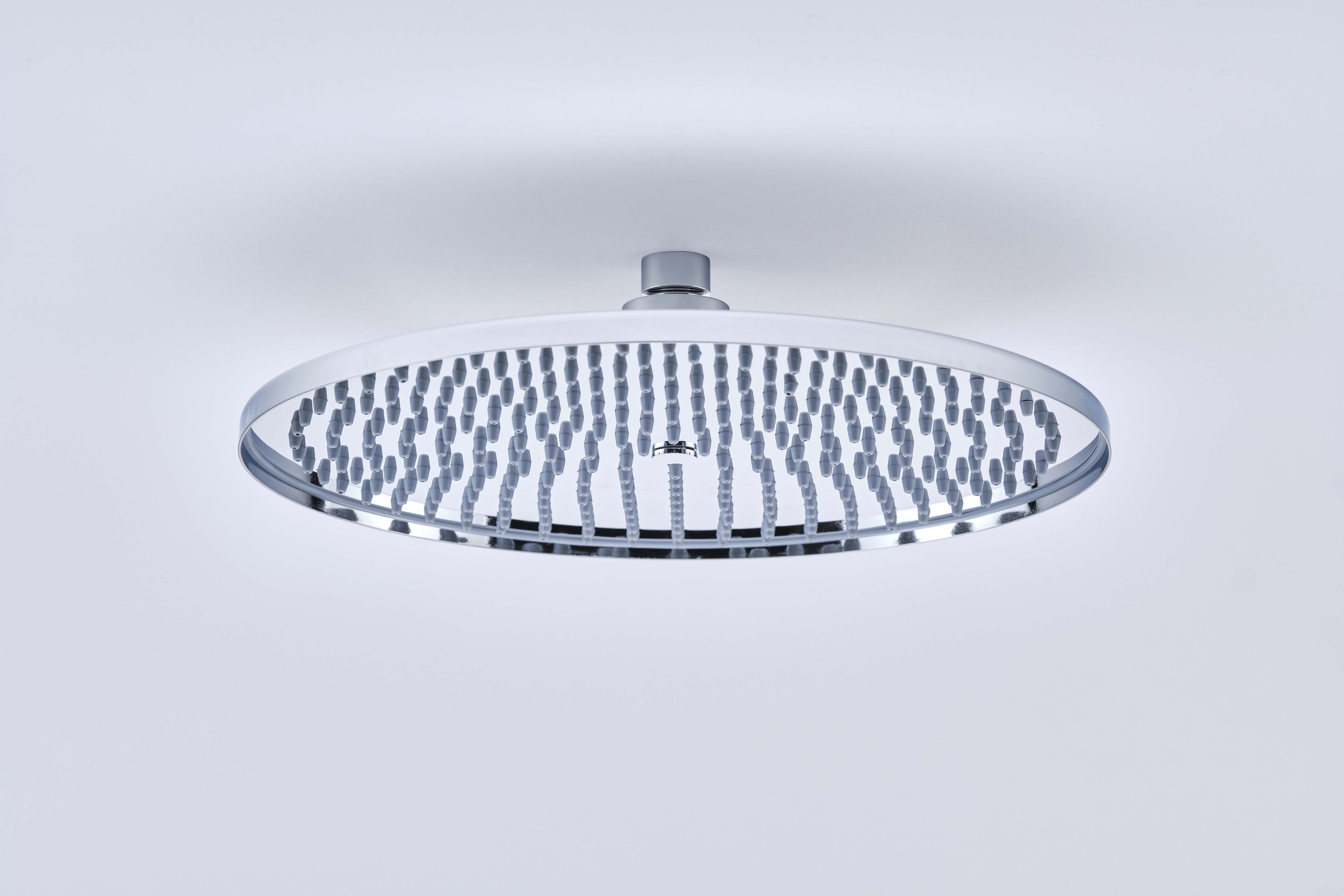 Langbourn 12" Shower Rose - Chrome