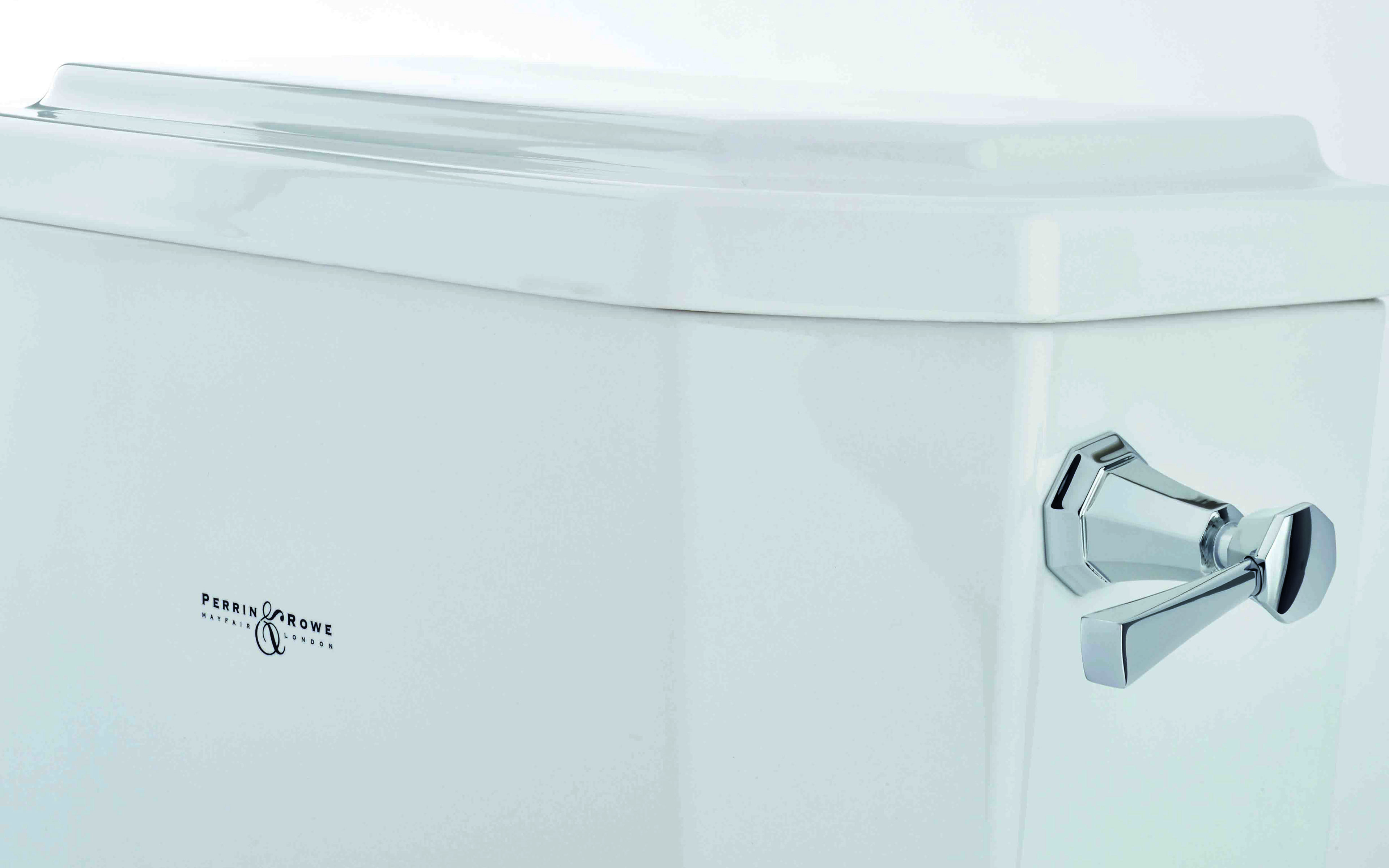 Deco Concealed Cistern Lever - Chrome